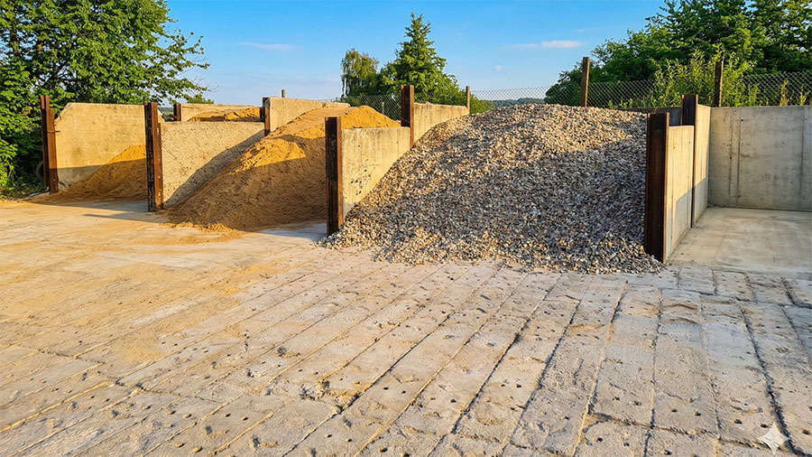 Provozovna sypkých materiálů – písek a kamenivo, Skuteč