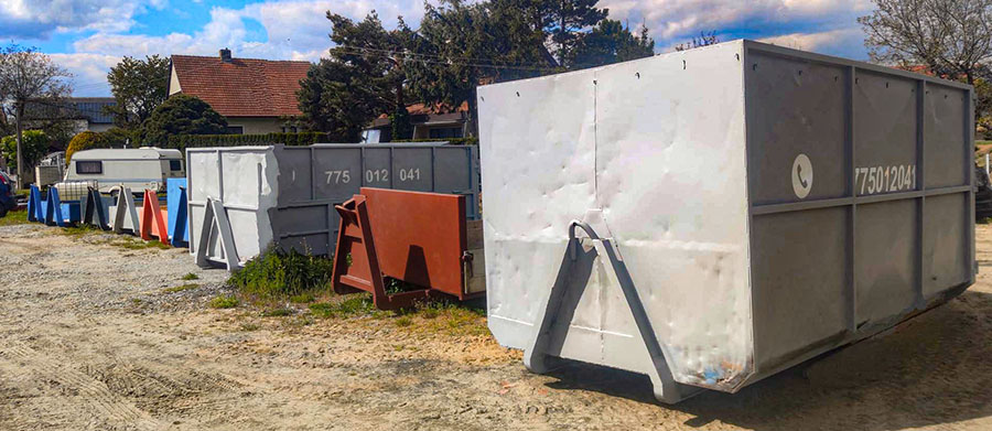 Kontejnery k pronájmu 3–14 m³, Skuteč